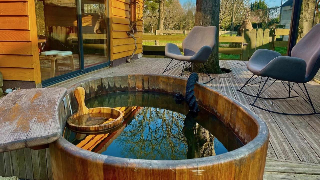 O Et Terre, Gite Ressourcement Bains Spa Cryo Sauna Et Foret Dormelles 외부 사진